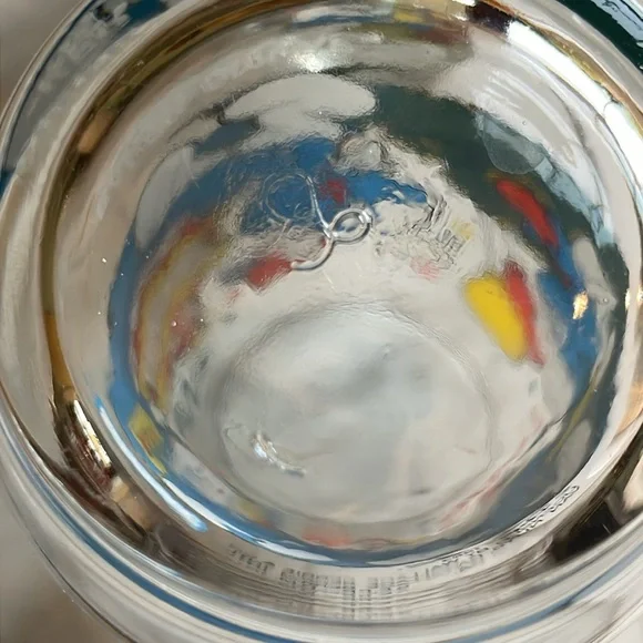 Complete set 1983 Peyer Smurf glasses - Picture 8 of 8